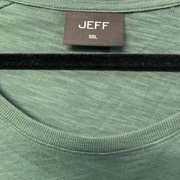 NWT ~ JEFF ~Round Neck Pima Cotton T-Shirt Large XXL (b21) - Picture 2 of 5